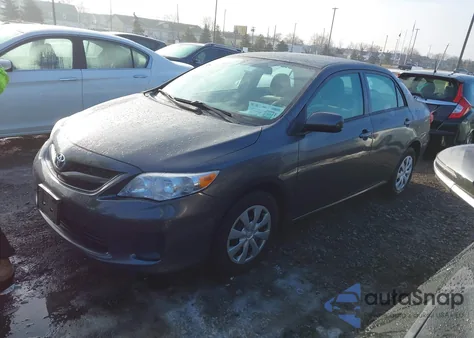 2012 Toyota Corolla L из США, поврежденный, VIN 2T1BU4EE2CC835035